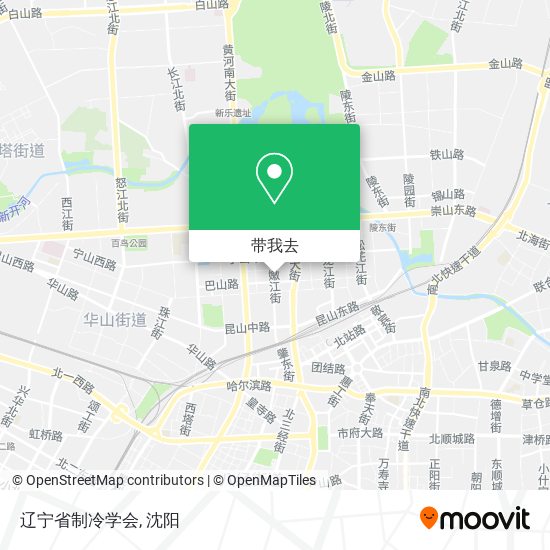 辽宁省制冷学会地图