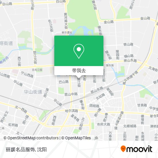 丽媛名品服饰地图