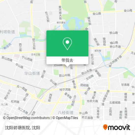 沈阳碧塘医院地图