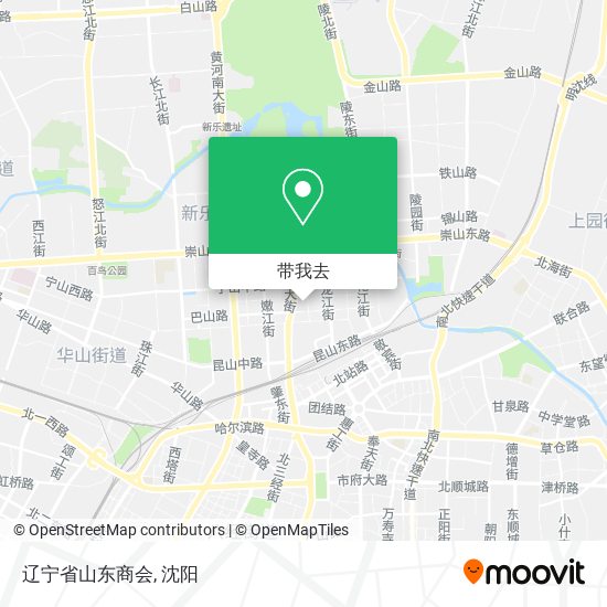 辽宁省山东商会地图