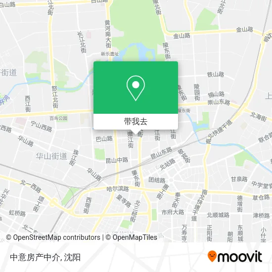 中意房产中介地图