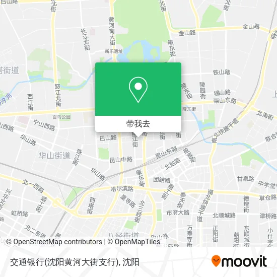 交通银行(沈阳黄河大街支行)地图