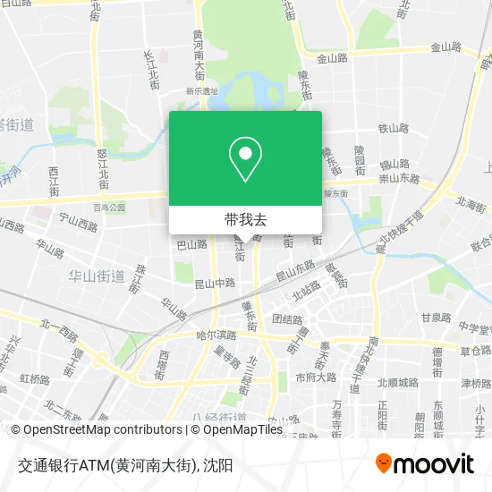 交通银行ATM(黄河南大街)地图
