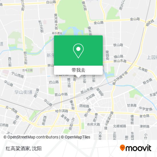 红高粱酒家地图