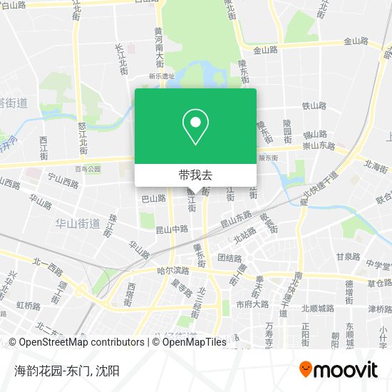 海韵花园-东门地图