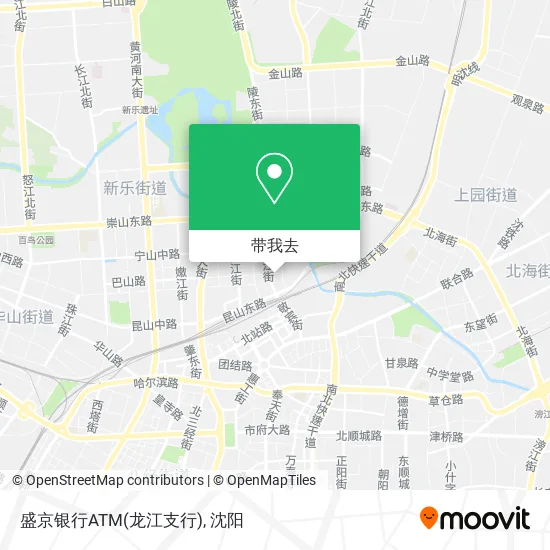 盛京银行ATM(龙江支行)地图