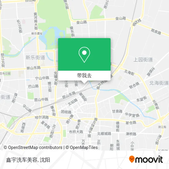 鑫宇洗车美容地图