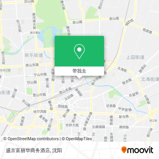 盛京富丽华商务酒店地图