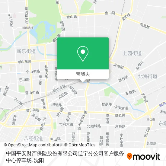 中国平安财产保险股份有限公司辽宁分公司客户服务中心停车场地图