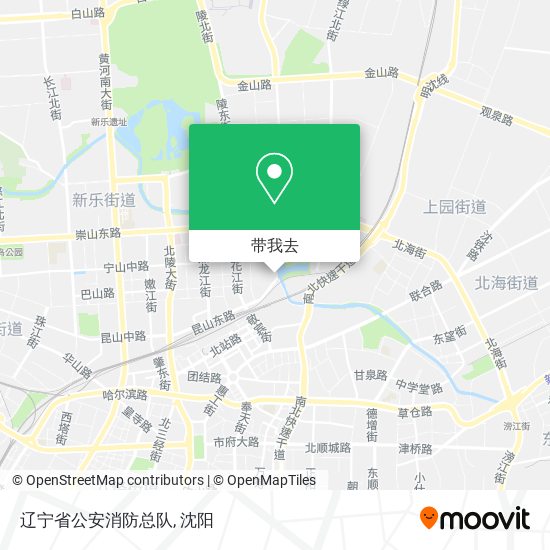 辽宁省公安消防总队地图