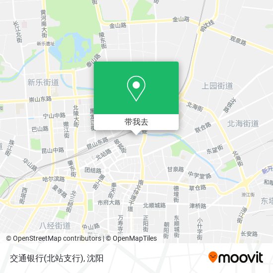 交通银行(北站支行)地图