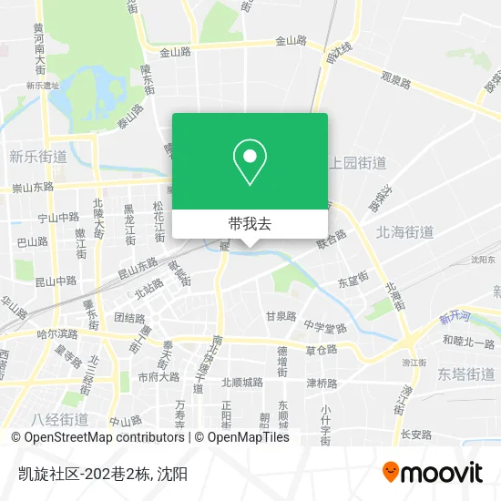 凯旋社区-202巷2栋地图