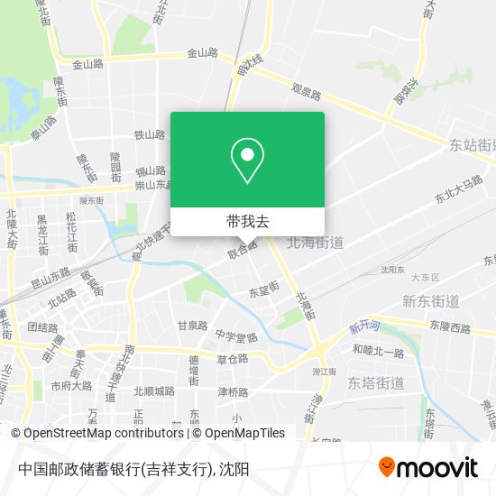 中国邮政储蓄银行(吉祥支行)地图