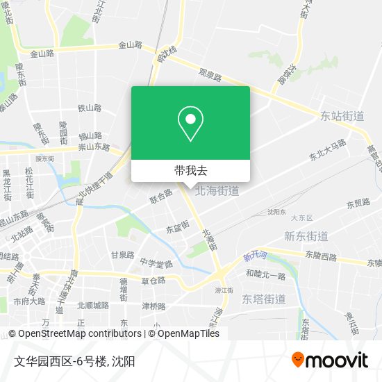 文华园西区-6号楼地图