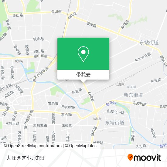 大庄园肉业地图