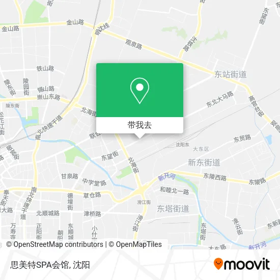 思美特SPA会馆地图