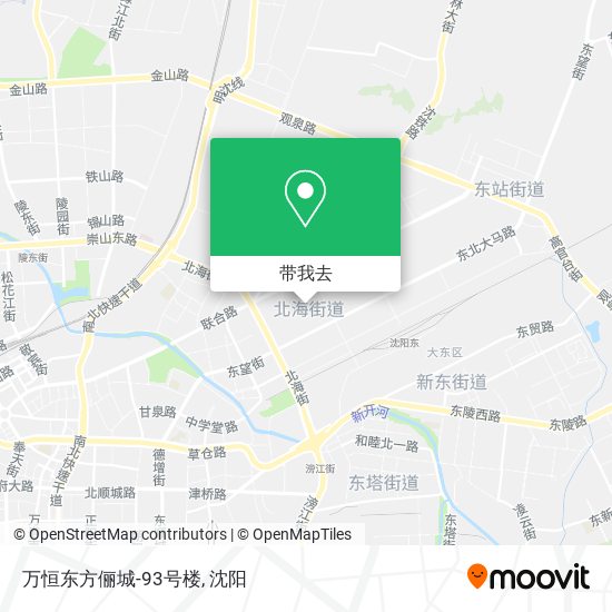 万恒东方俪城-93号楼地图