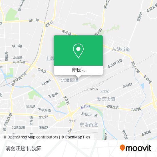 满鑫旺超市地图