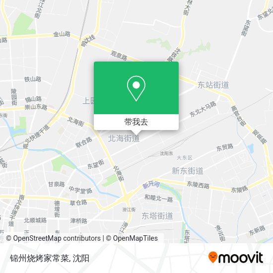 锦州烧烤家常菜地图