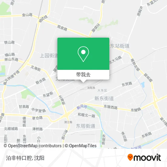 泊非特口腔地图
