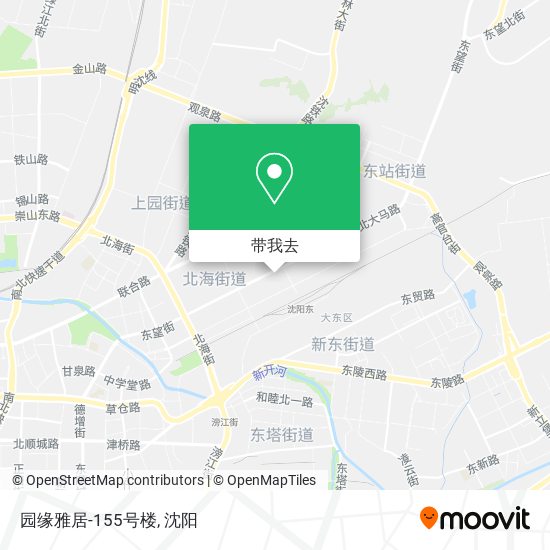园缘雅居-155号楼地图