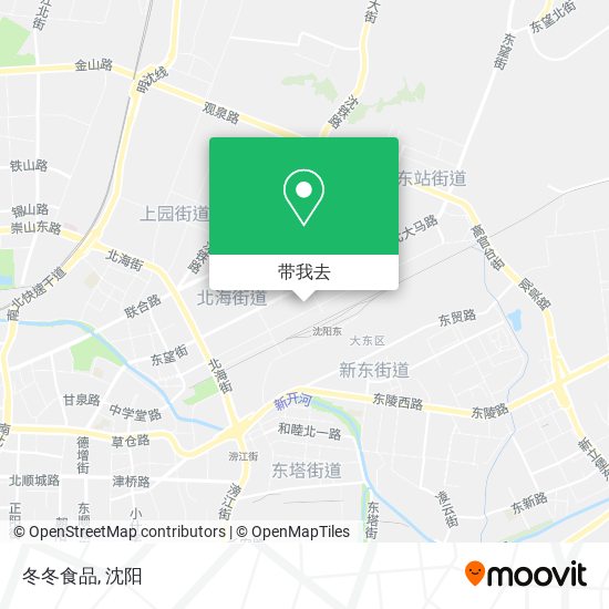 冬冬食品地图