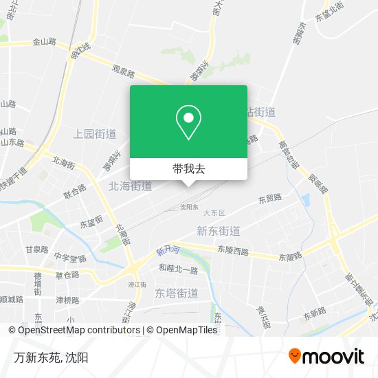 万新东苑地图