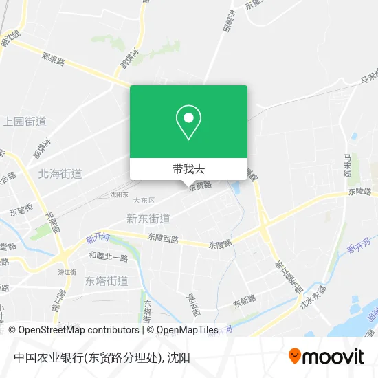 中国农业银行(东贸路分理处)地图