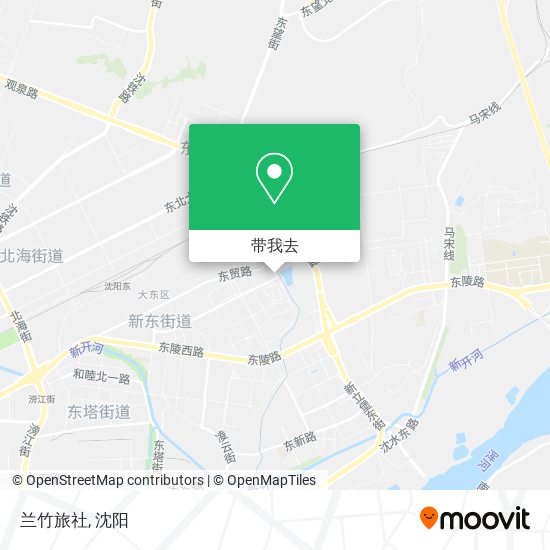 兰竹旅社地图