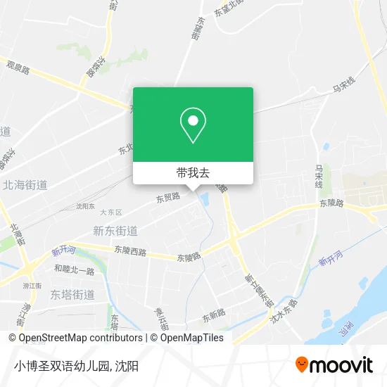 小博圣双语幼儿园地图
