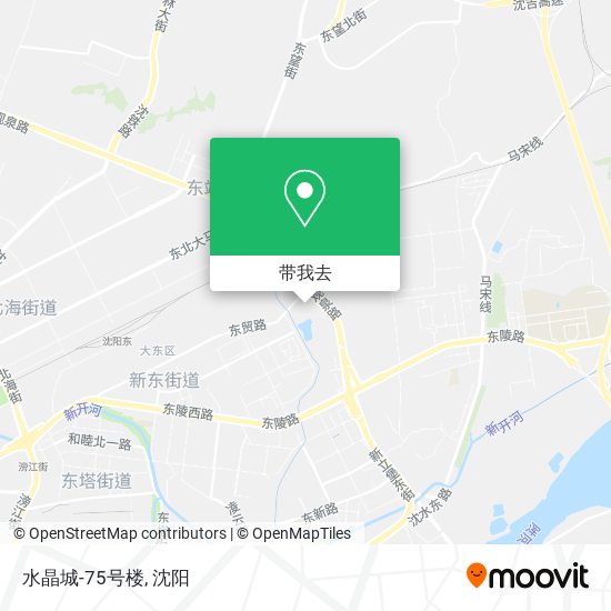 水晶城-75号楼地图