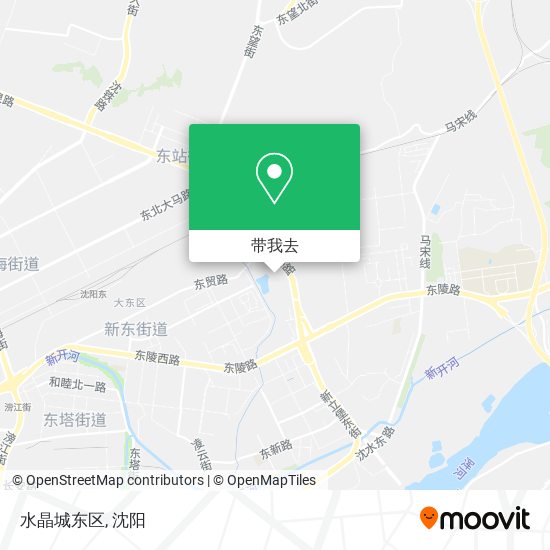 水晶城东区地图