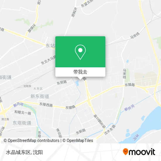 水晶城东区地图