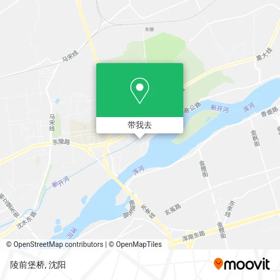 陵前堡桥地图