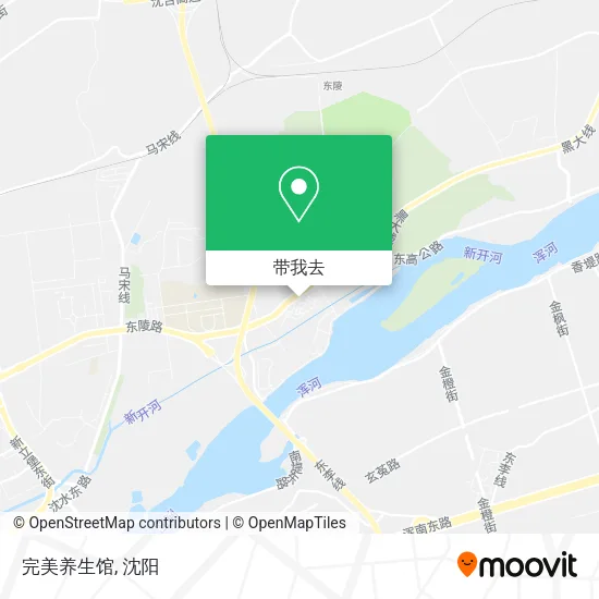 完美养生馆地图