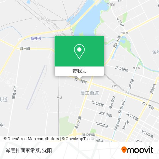 诚意抻面家常菜地图