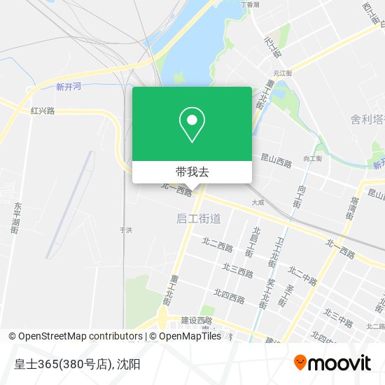 皇士365(380号店)地图