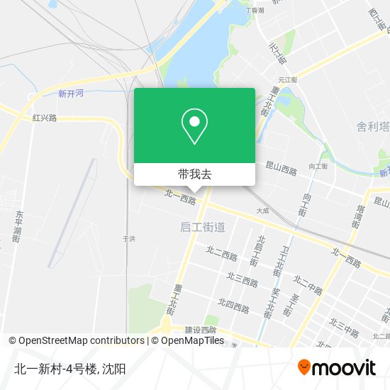 北一新村-4号楼地图