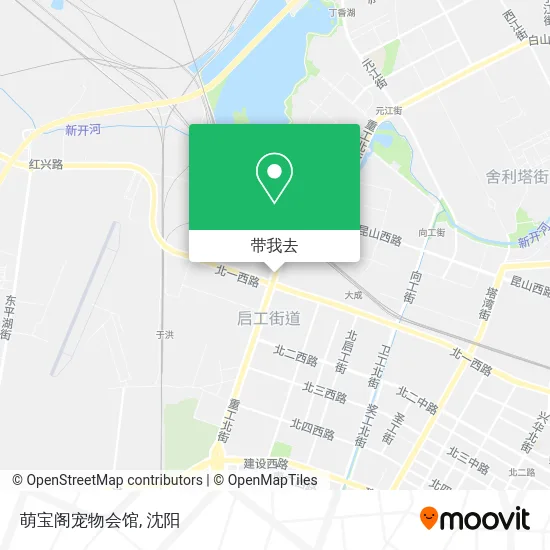 萌宝阁宠物会馆地图