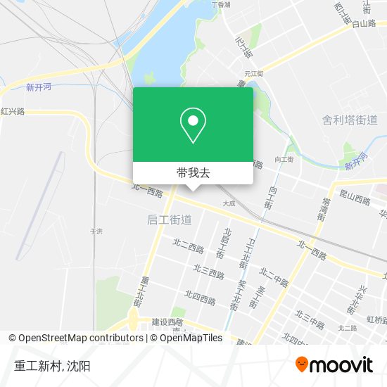 重工新村地图