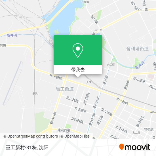 重工新村-31栋地图