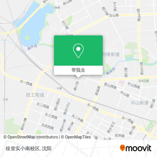 歧壹实小南校区地图