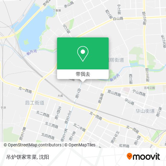 吊炉饼家常菜地图
