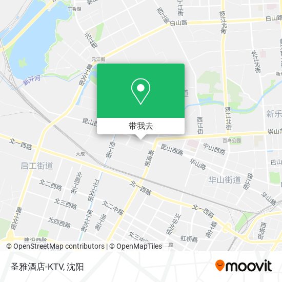 圣雅酒店-KTV地图