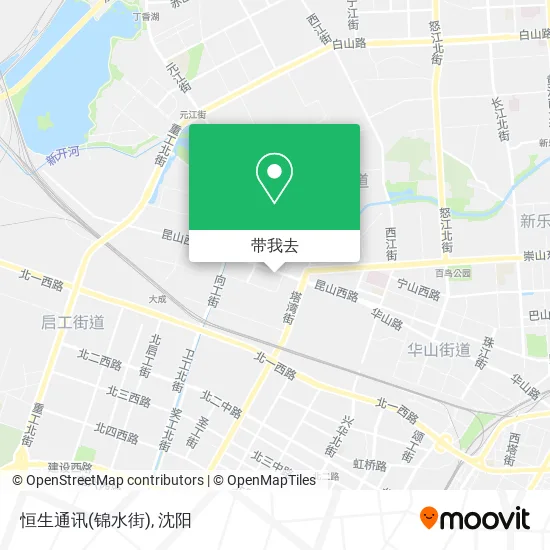 恒生通讯(锦水街)地图