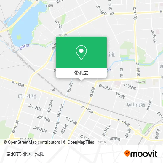 泰和苑-北区地图