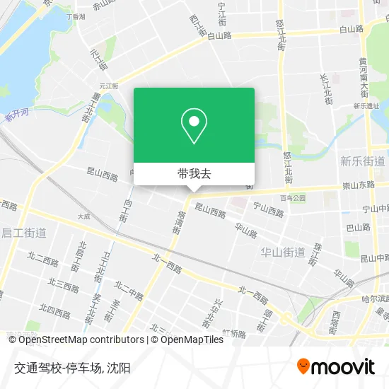 交通驾校-停车场地图
