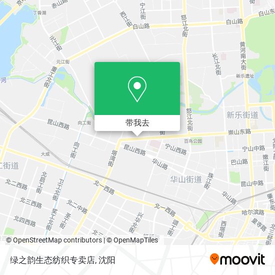 绿之韵生态纺织专卖店地图