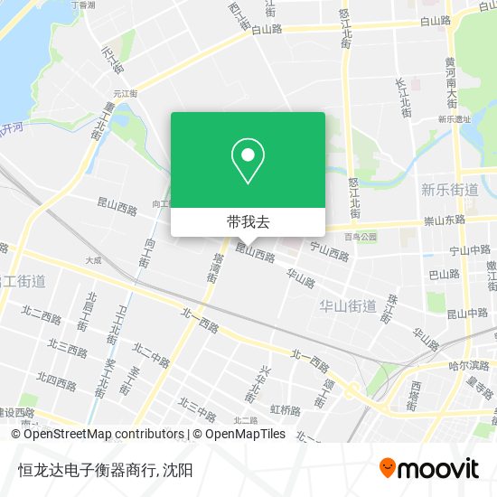 恒龙达电子衡器商行地图