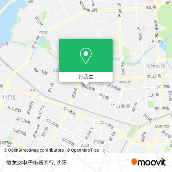 恒龙达电子衡器商行地图
